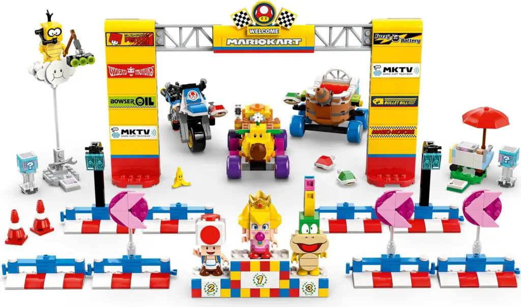 LEGO Super Mario Baby Peach & Grand Prix Set - view 9