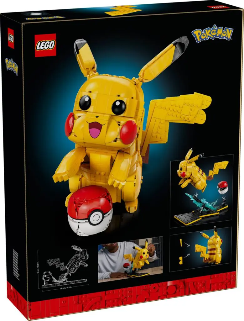 LEGO Pokémon Pikachu and Poké Ball - view 2