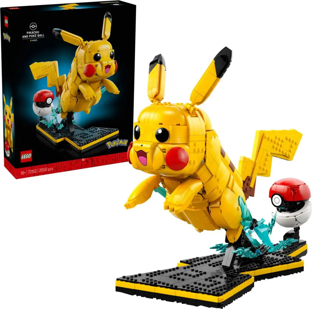 LEGO Pokémon Pikachu and Poké Ball - view 3