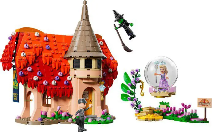 LEGO Wicked Glinda & Elphaba Visit Munchkinland