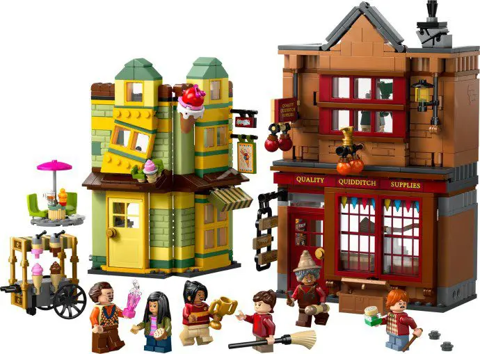 LEGO Harry Potter Quality Quidditch Supplies & Ice Cream Parlour