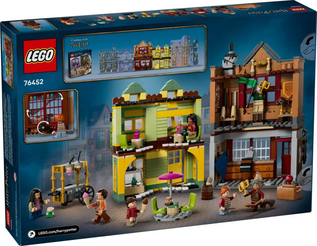 LEGO Harry Potter Quality Quidditch Supplies & Ice Cream Parlour - view 2