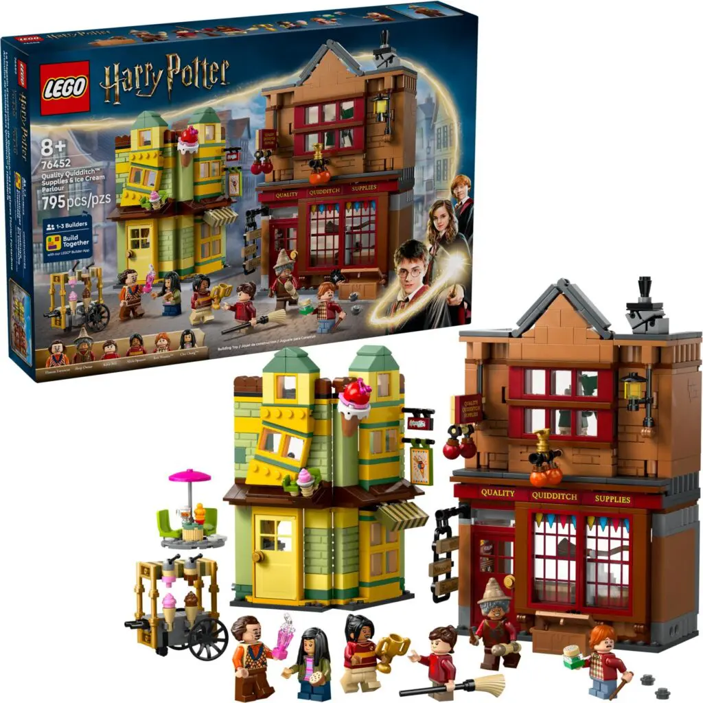 LEGO Harry Potter Quality Quidditch Supplies & Ice Cream Parlour - view 3