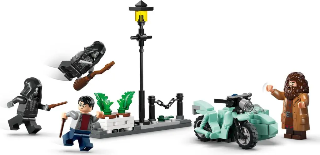 LEGO Harry Potter Hagrid & Harry's Privet Drive Escape - view 10