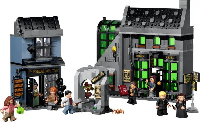 LEGO Harry Potter Knockturn Alley Wizarding Shops