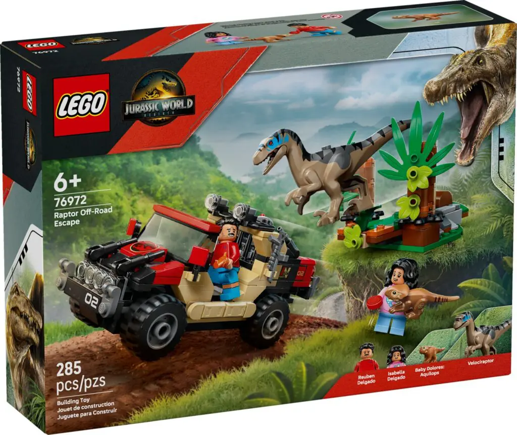 LEGO Jurassic World Raptor Off-Road Escape - view 2