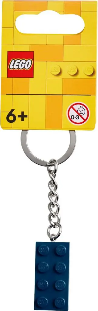 LEGO Gear Earth Blue 2x4 Key Chain - view 2