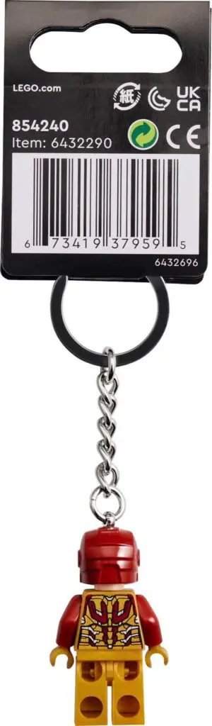 LEGO Gear Iron Man Key Chain - view 3