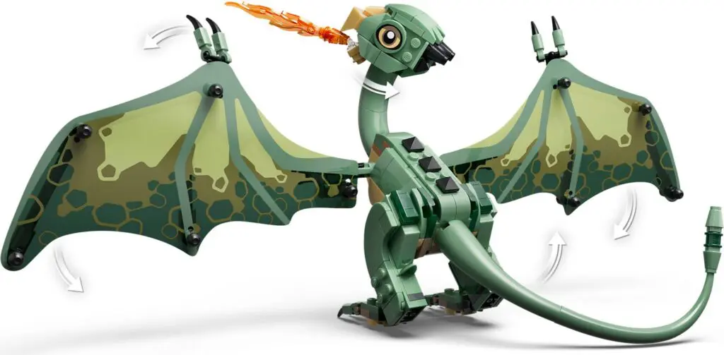 LEGO Harry Potter Norbert: Hagrid's Baby Dragon - view 10