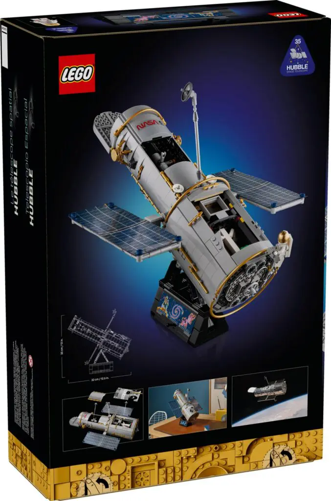 LEGO Icons Hubble Space Telescope - view 3