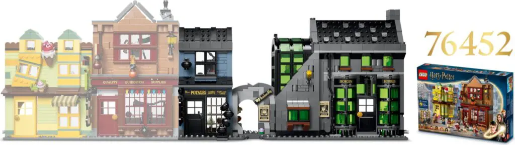 LEGO Harry Potter Knockturn Alley Wizarding Shops - view 3