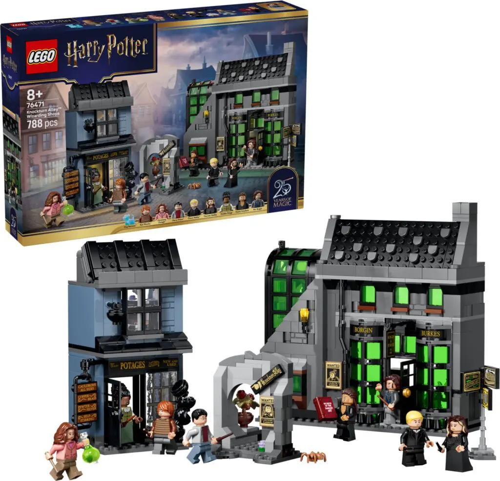 LEGO Harry Potter Knockturn Alley Wizarding Shops - view 5