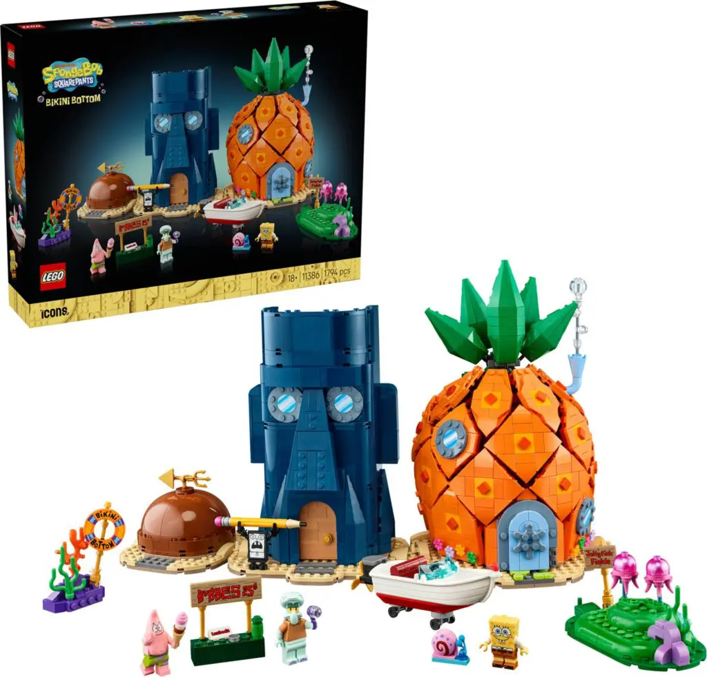 LEGO Icons SpongeBob SquarePants: Bikini Bottom - view 4
