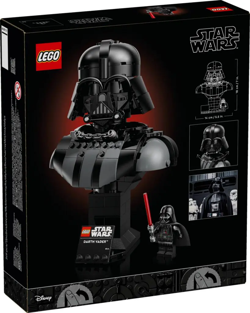 LEGO Star Wars Darth Vader Bust - view 3