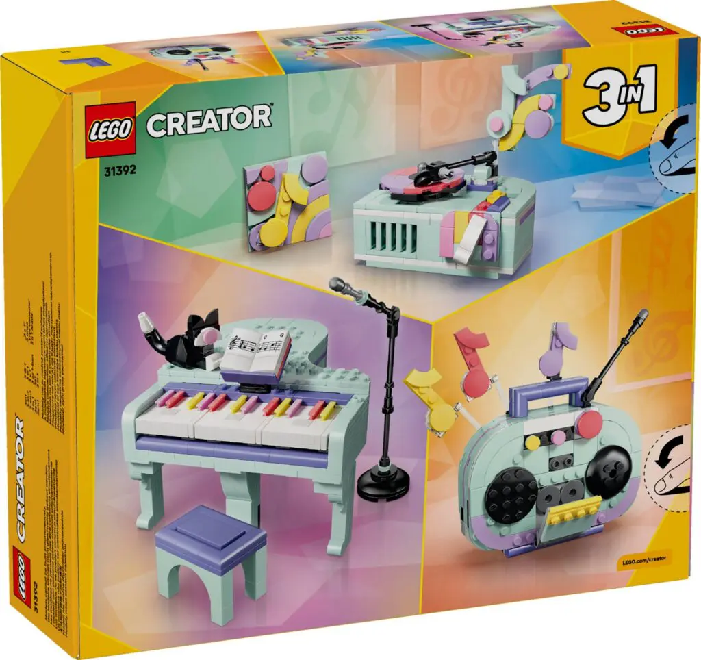 LEGO Creator Music Decor Piano - view 2