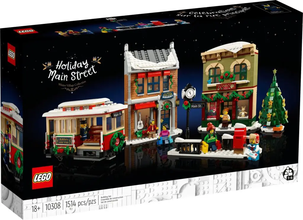 LEGO Icons Holiday Main Street - view 2