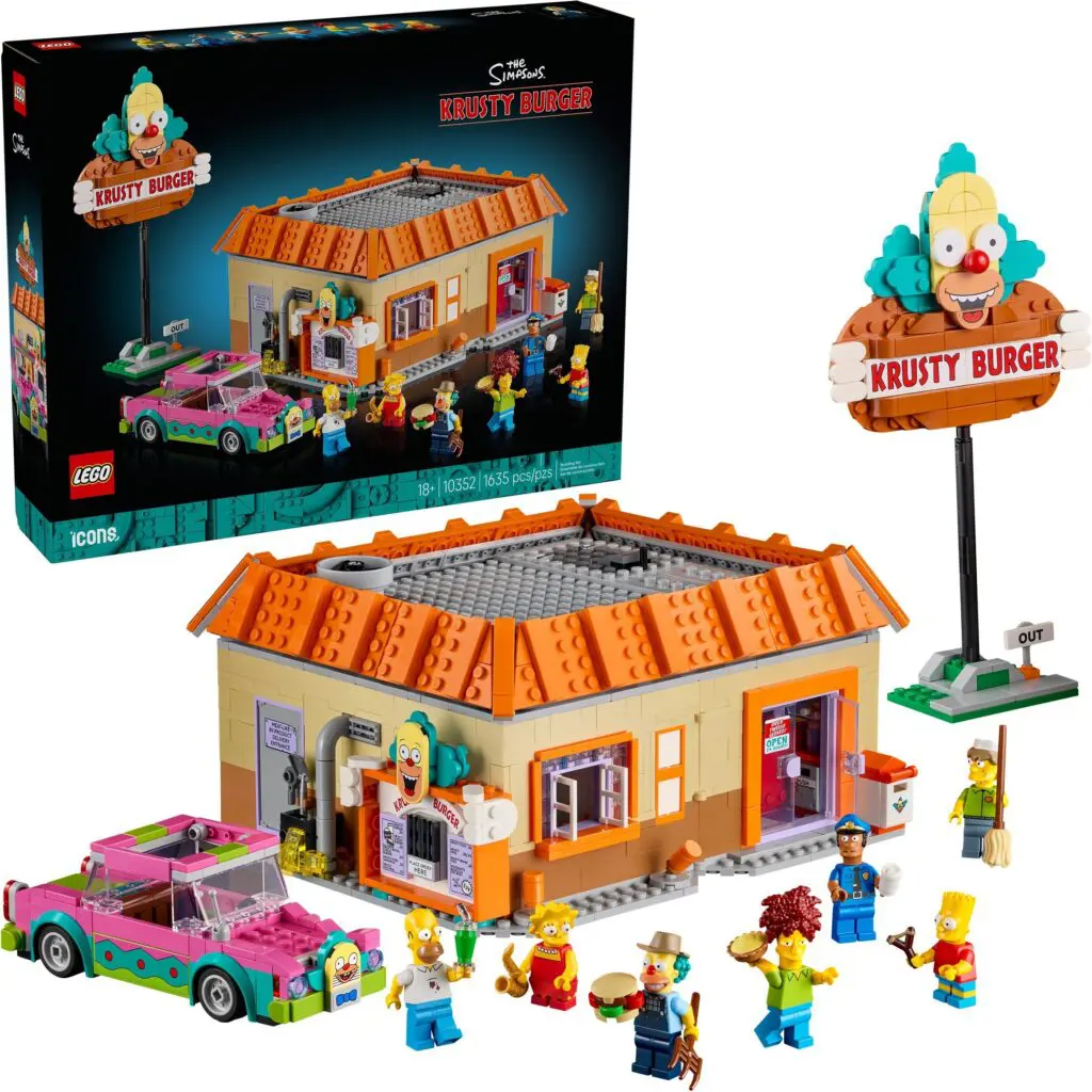 LEGO Icons The Simpsons: Krusty Burger - view 3