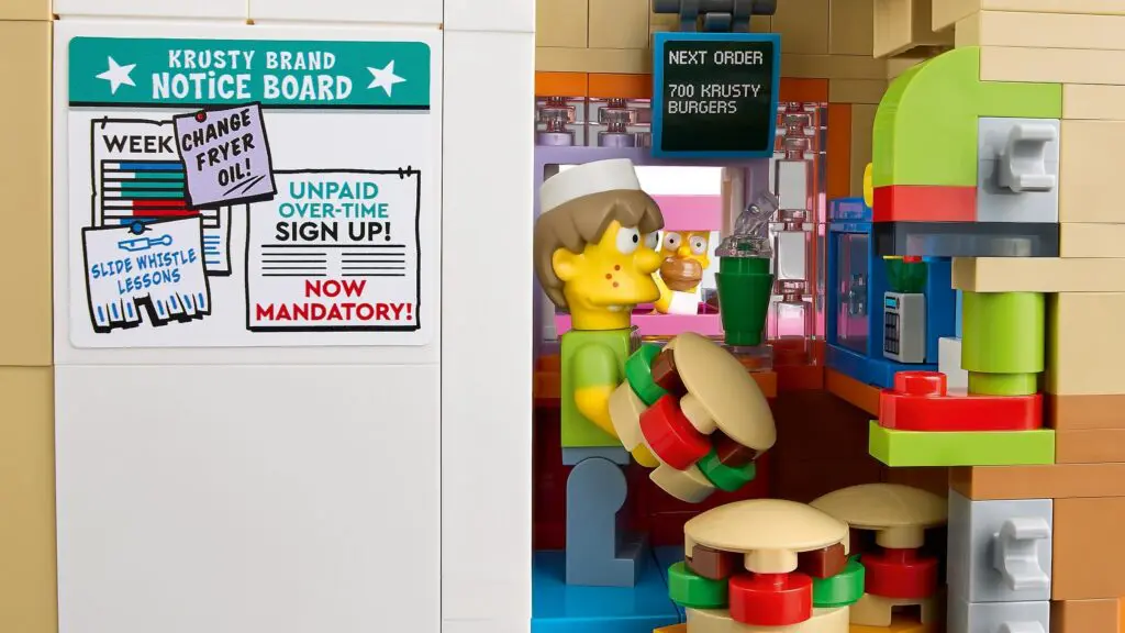 LEGO Icons The Simpsons: Krusty Burger - view 13