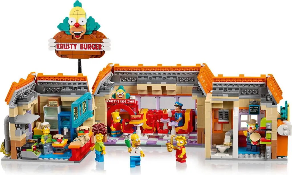 LEGO Icons The Simpsons: Krusty Burger - view 16