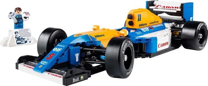 LEGO Icons Williams Racing FW14B & Nigel Mansell