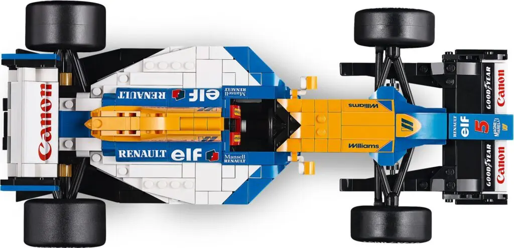 LEGO Icons Williams Racing FW14B & Nigel Mansell - view 6