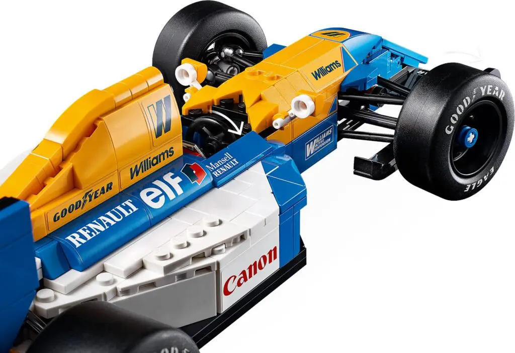 LEGO Icons Williams Racing FW14B & Nigel Mansell - view 7