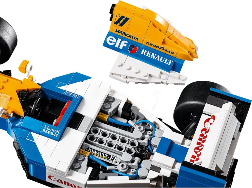 LEGO Icons Williams Racing FW14B & Nigel Mansell - view 8