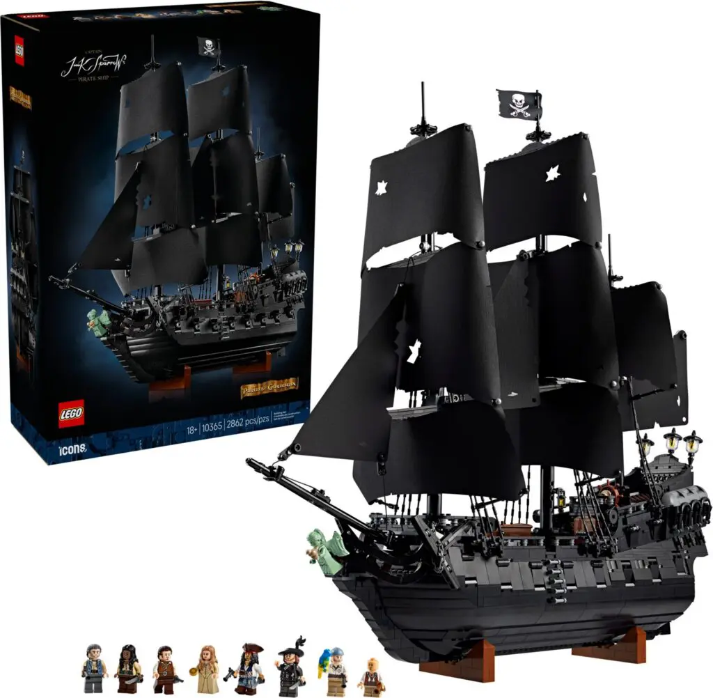 LEGO Icons Captain Jack Sparrow's Pirate Ship - view 3