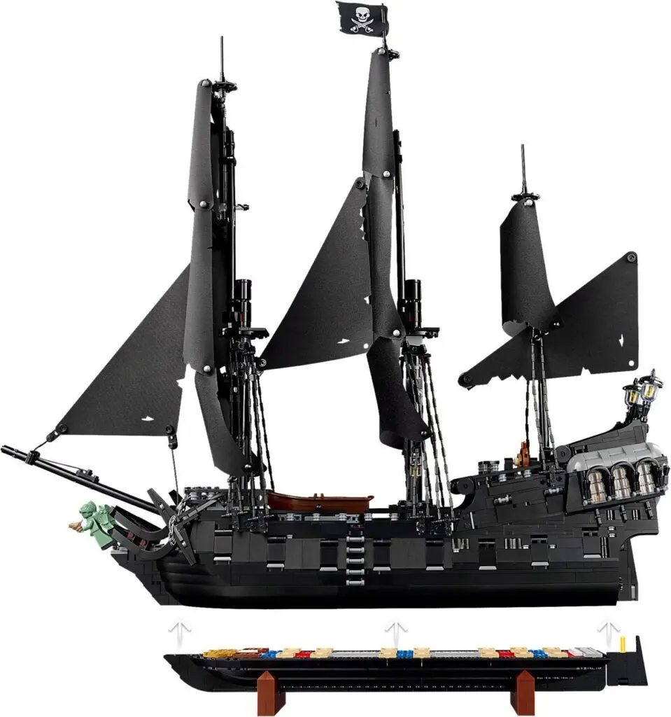 LEGO Icons Captain Jack Sparrow's Pirate Ship - view 15