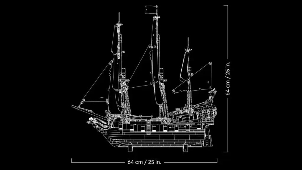 LEGO Icons Captain Jack Sparrow's Pirate Ship - view 20