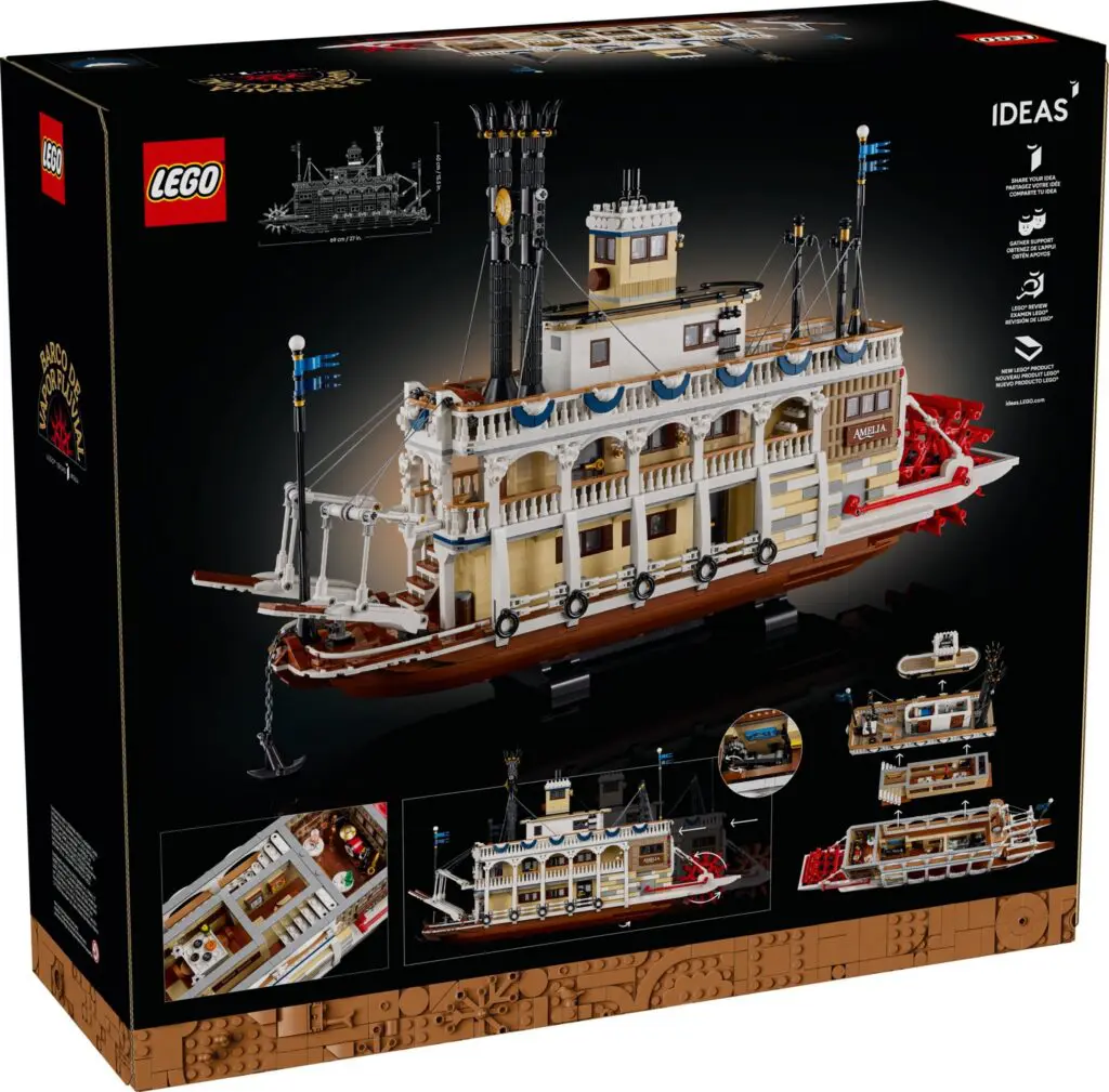 LEGO Ideas River Steamboat - view 2