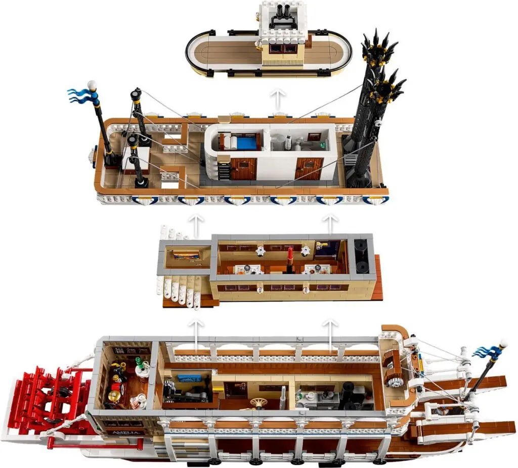 LEGO Ideas River Steamboat - view 13