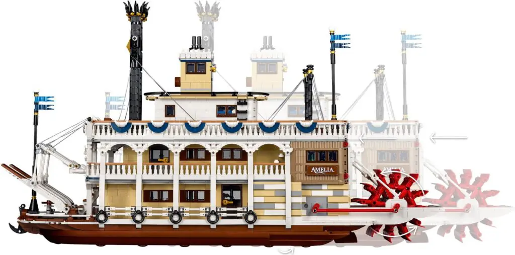 LEGO Ideas River Steamboat - view 15