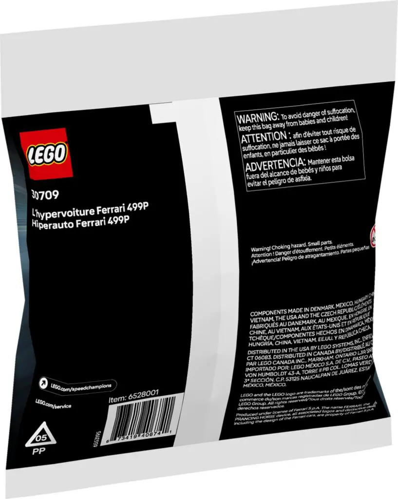 LEGO Speed Champions Ferrari 499P - Hypercar - view 5