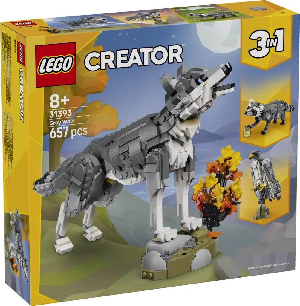 LEGO Creator Forest Animals: Grey Wolf - view 2