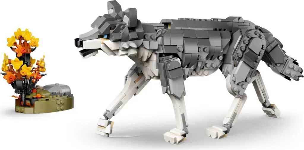 LEGO Creator Forest Animals: Grey Wolf - view 17