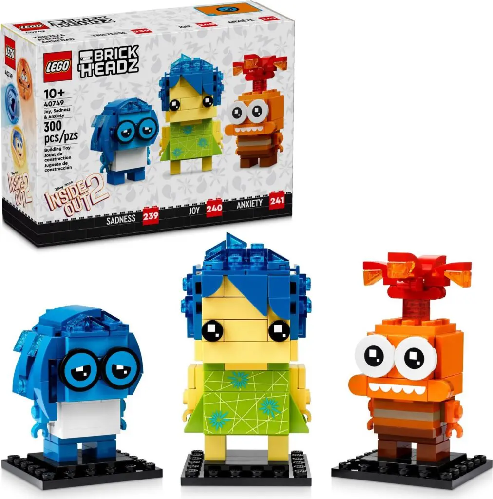 LEGO BrickHeadz Joy, Sadness & Anxiety - view 3