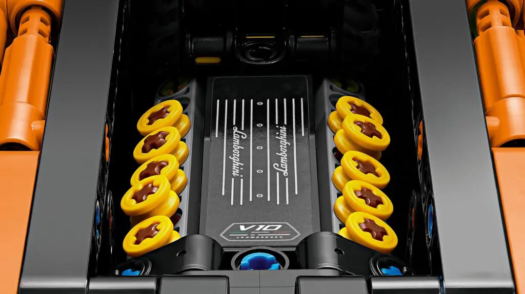 LEGO Technic Lamborghini Huracán Tecnica Orange - view 6