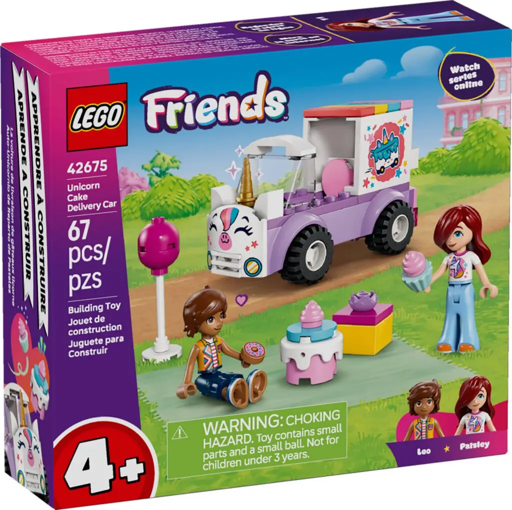LEGO Friends Unicorn Cake Delivery Car - view 2