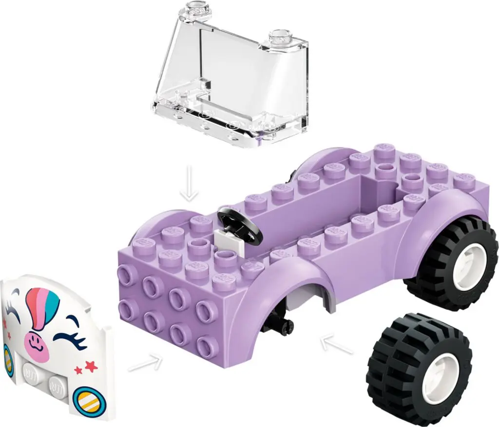 LEGO Friends Unicorn Cake Delivery Car - view 10