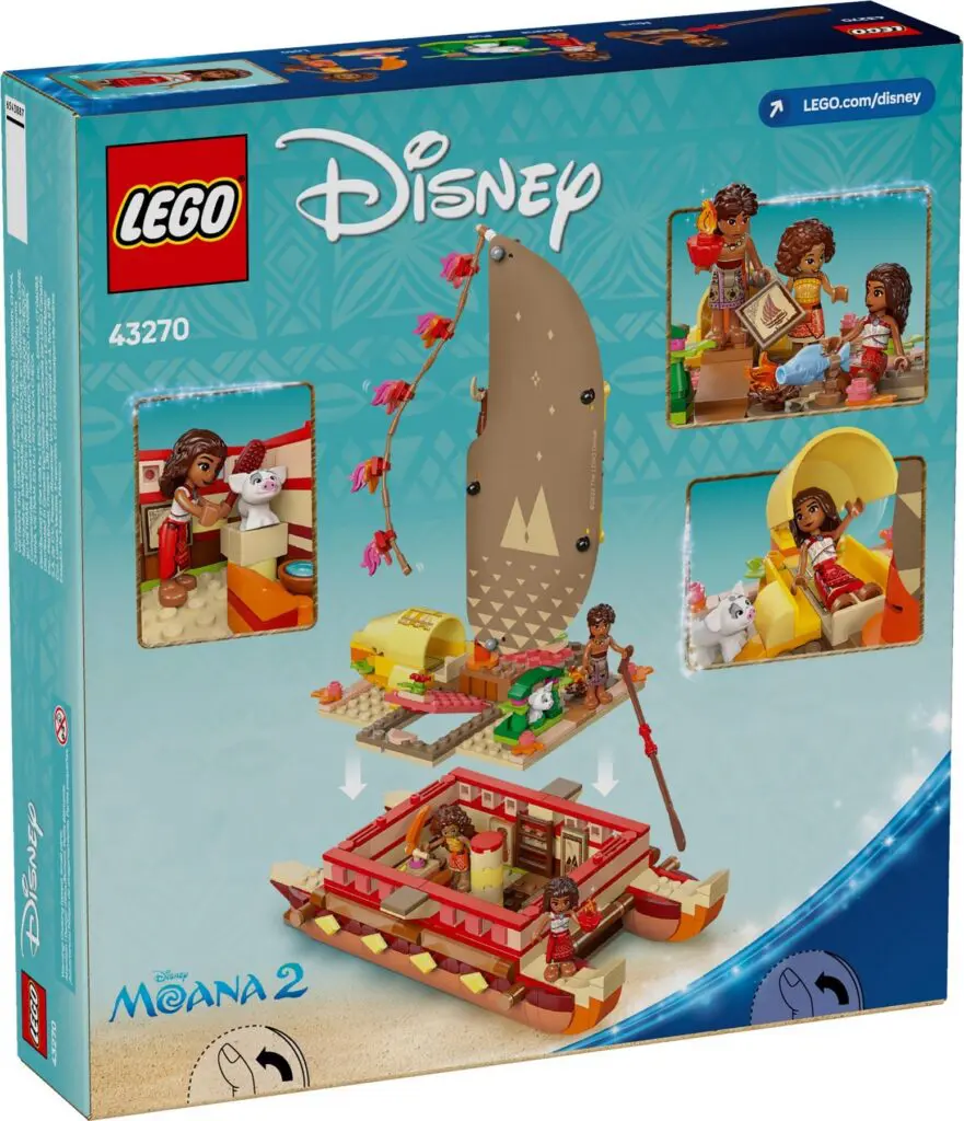 LEGO Disney Moana's Adventure Canoe - view 2
