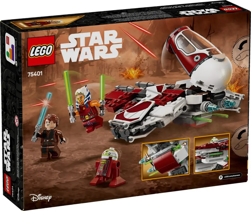 LEGO Star Wars Ahsoka's Jedi Interceptor - view 2