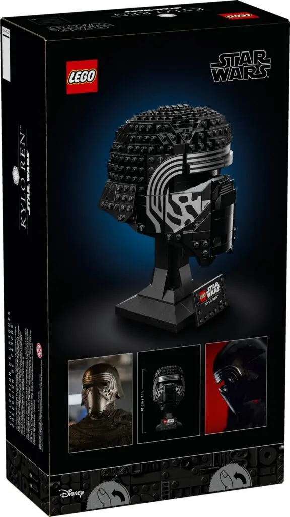 LEGO Star Wars Kylo Ren Helmet - view 2
