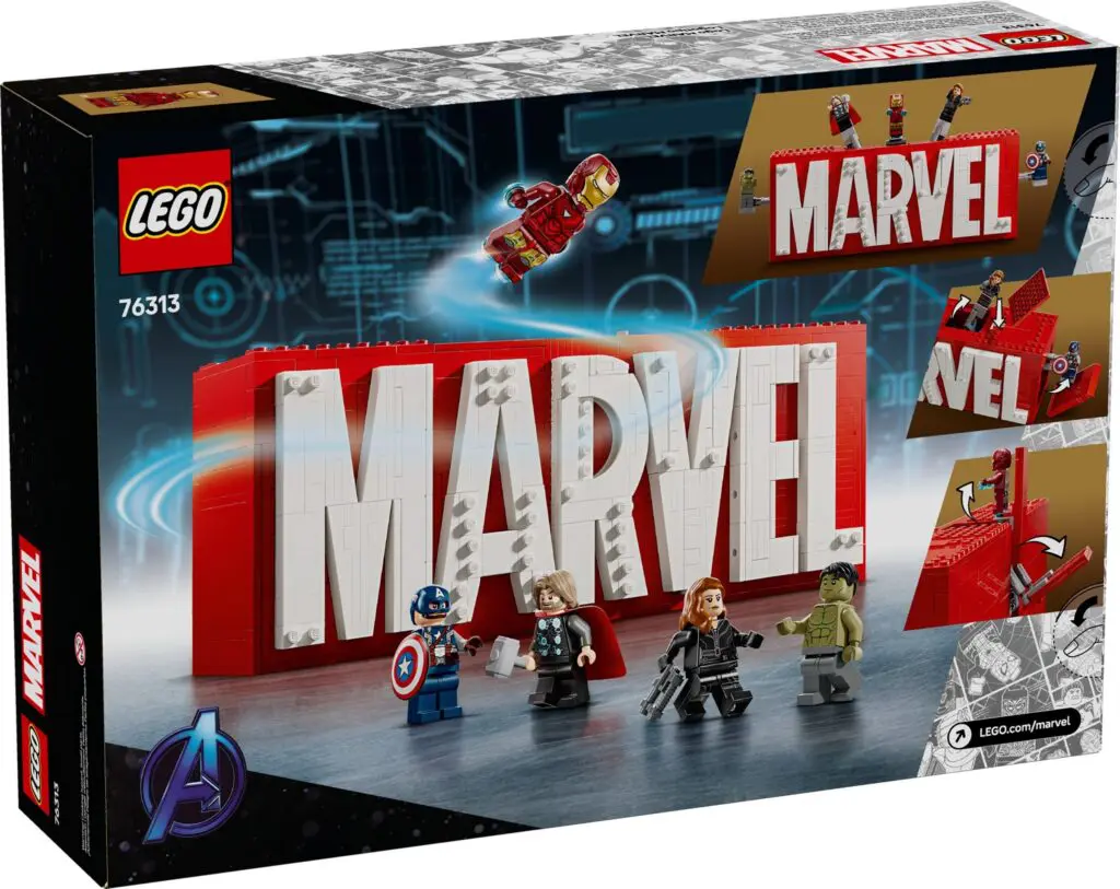 LEGO Marvel Super Heroes MARVEL Logo - view 2