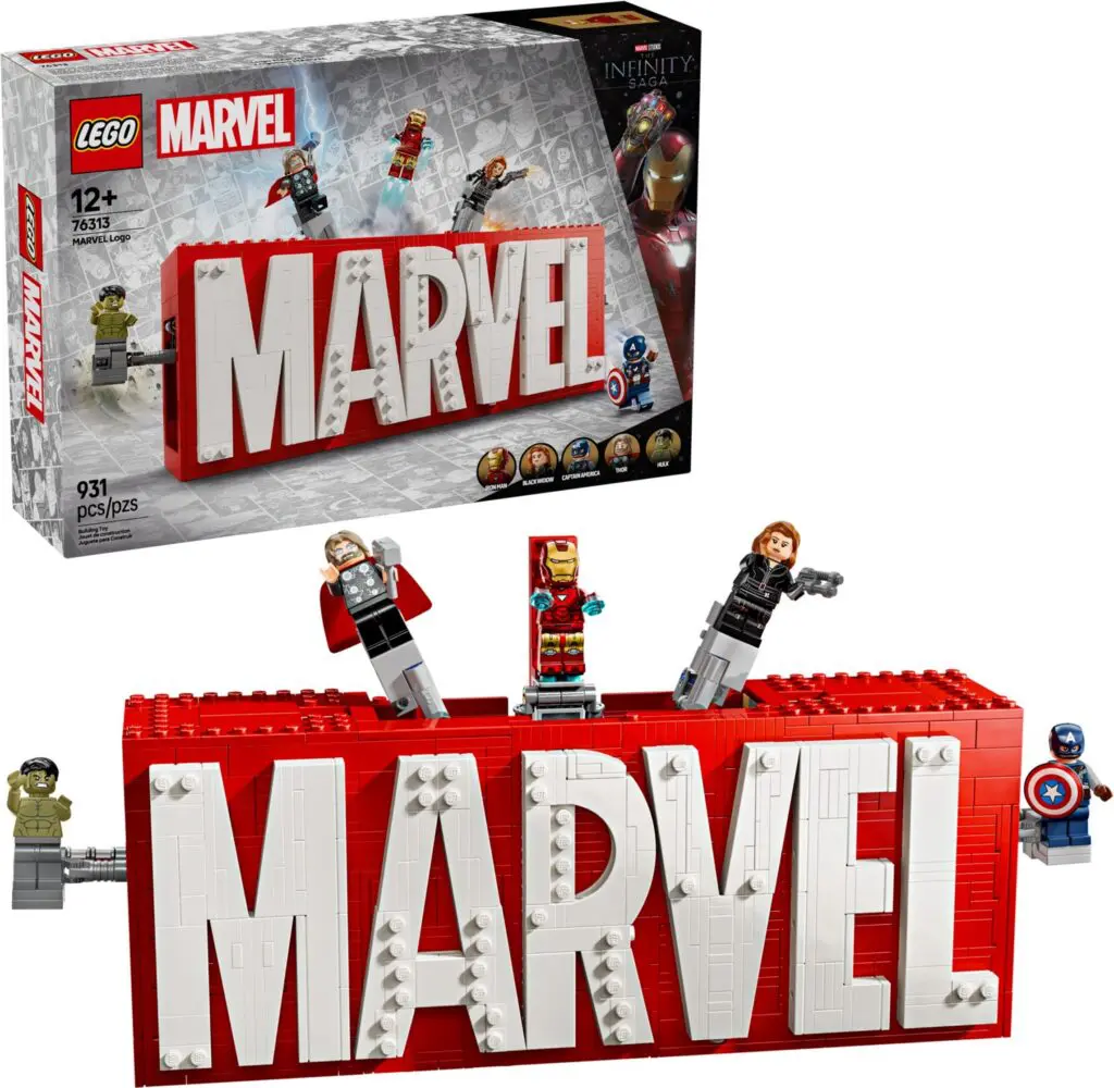 LEGO Marvel Super Heroes MARVEL Logo - view 3