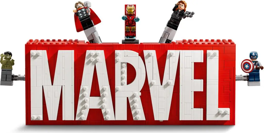 LEGO Marvel Super Heroes MARVEL Logo - view 8