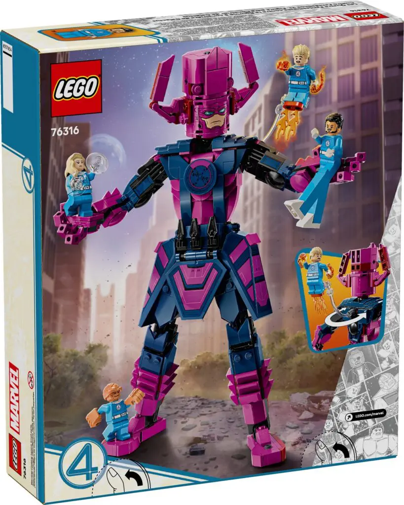 LEGO Marvel Super Heroes Fantastic Four vs. Galactus Construction Figure - view 2