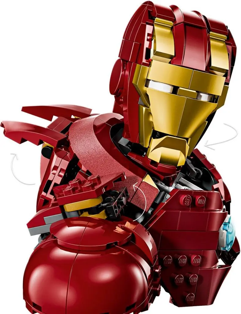 LEGO Marvel Super Heroes Iron Man MK4 Bust - view 10