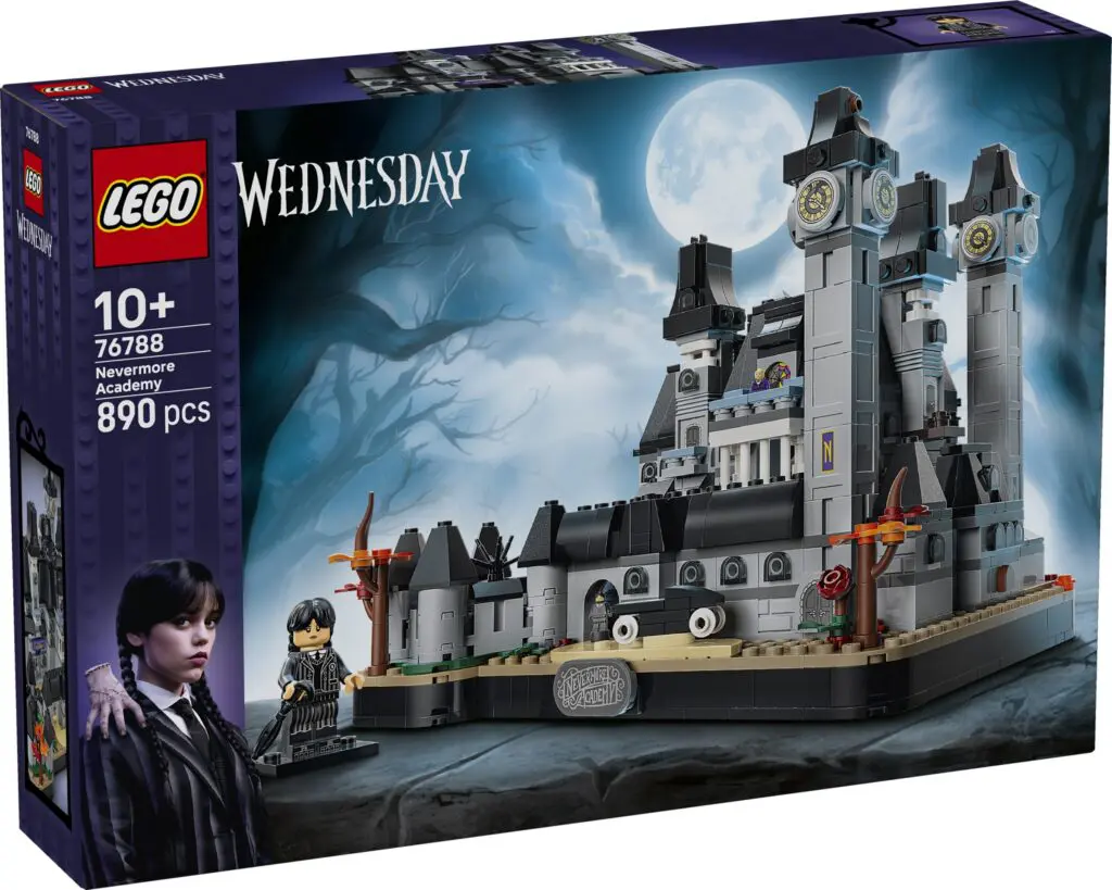 LEGO Wednesday Nevermore Academy - view 2