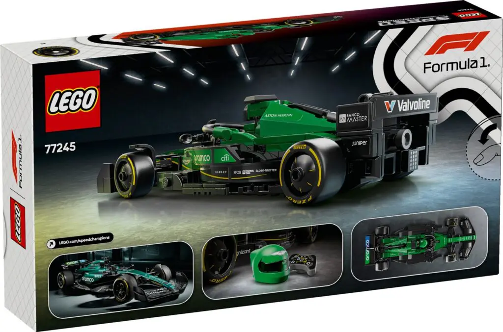 LEGO Speed Champions Aston Martin Aramco F1 AMR24 - view 2